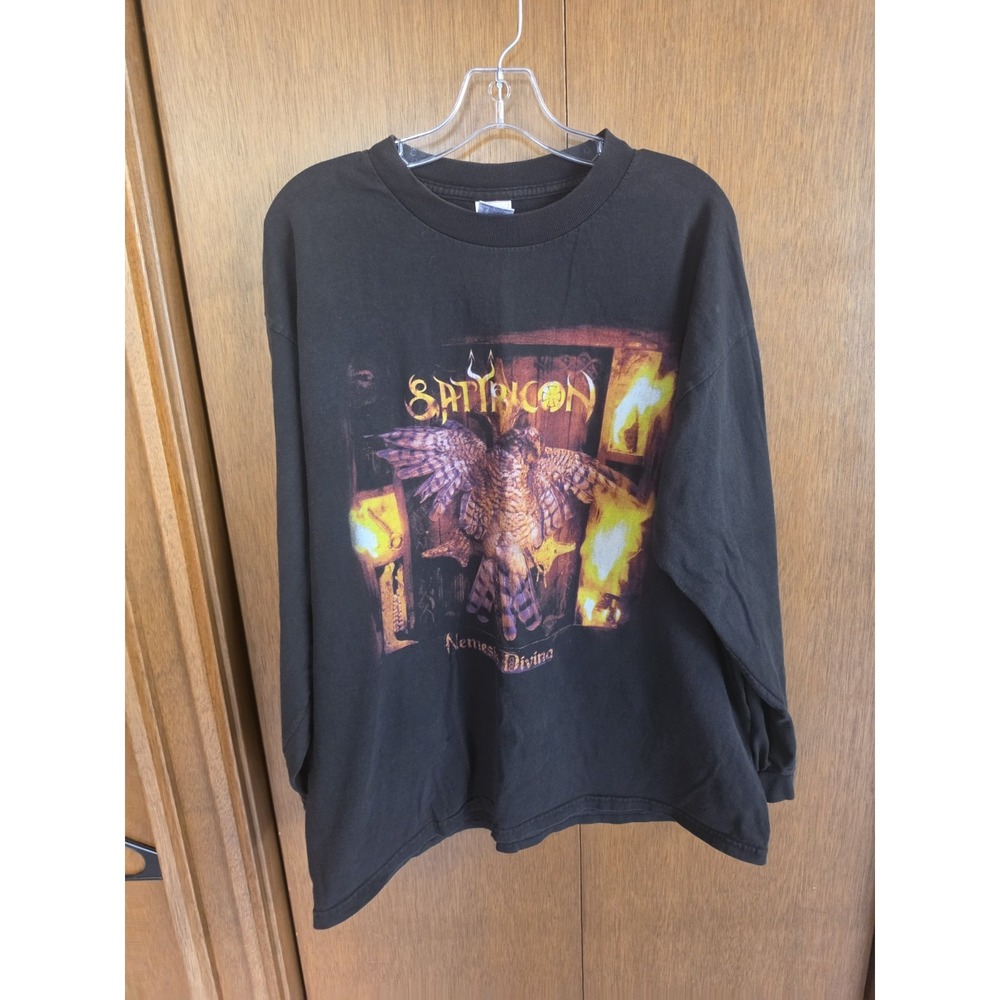 Vintage Satyricon Long Sleeve Shirt Nemesis Divina Size XLarge